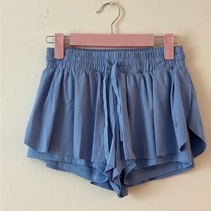 Blue Women's butterfly Shorts